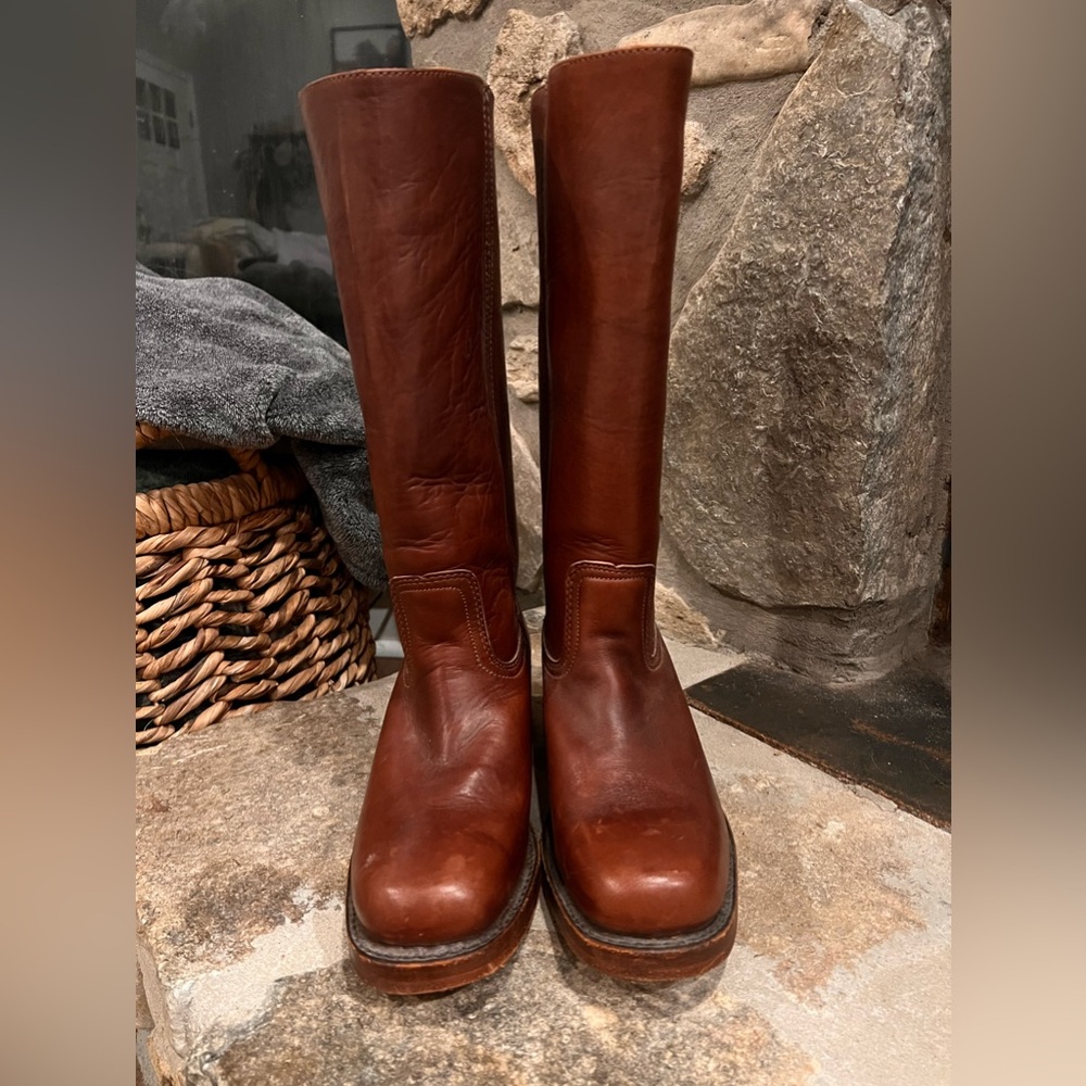 Vintage Frye Campus Boots Size 9 - Picture 3 of 11